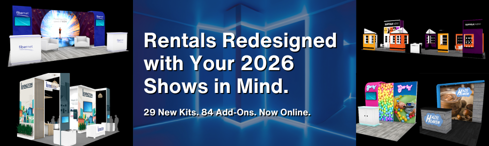 Rentals Redesigned with Your 2026 Shows in Mind