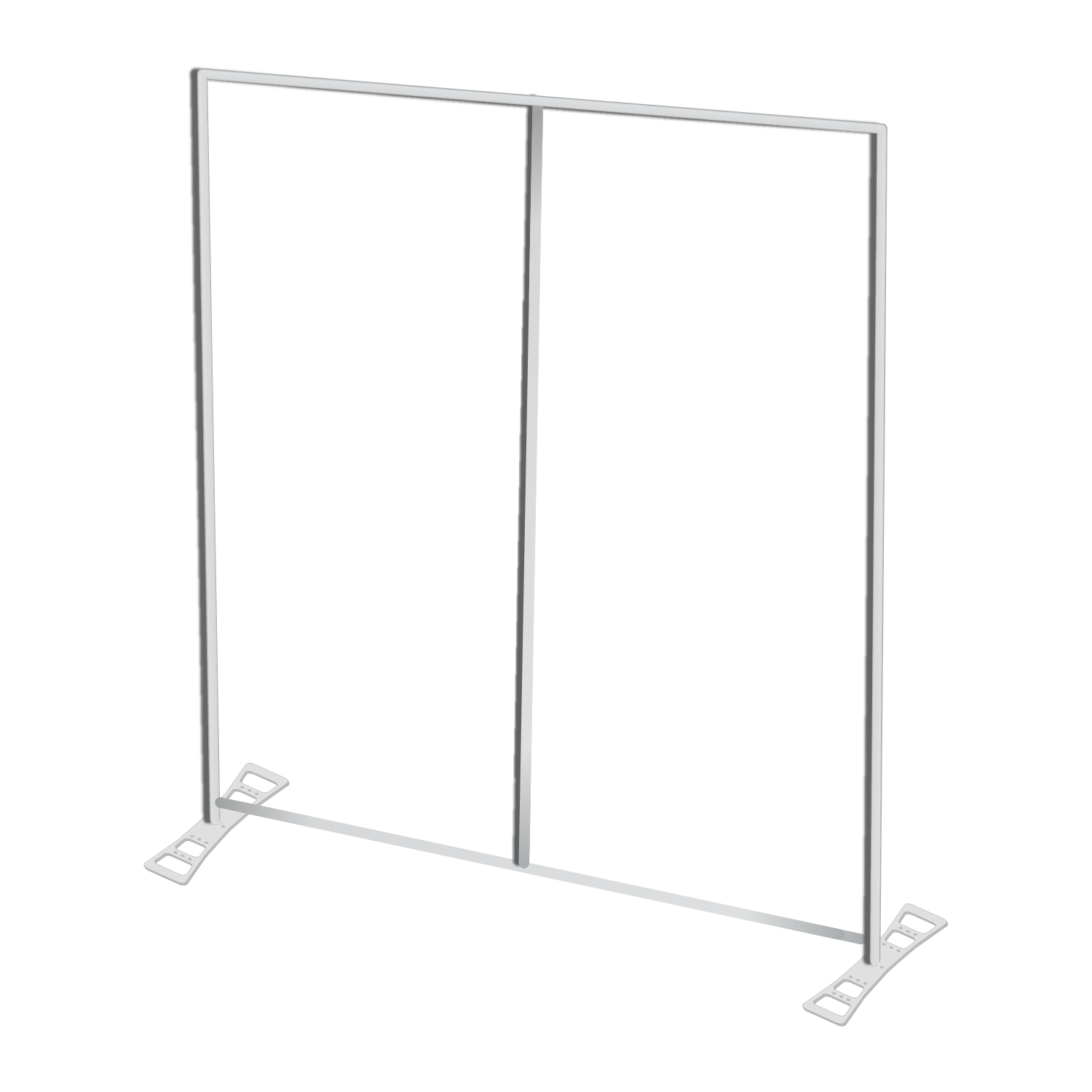 Frame Kit - 8' FabLite Almond Flat Tubular Display (AB2060N-FX)