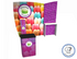 Graphic Refresh - 10' FabLite Macaroon Multi-Layered Pillowcase Display (AB2061N-GR)