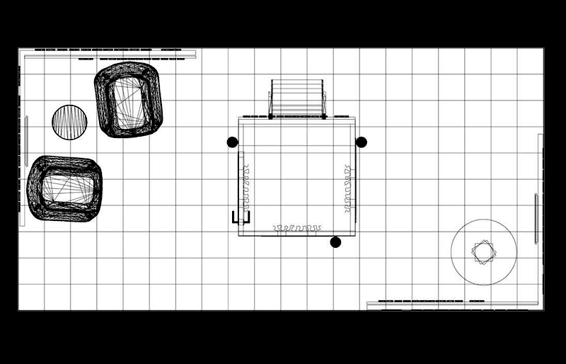 10' x 20' DesignLine Display w/ Walk-in Storage and Lounge Areas (ID0523)