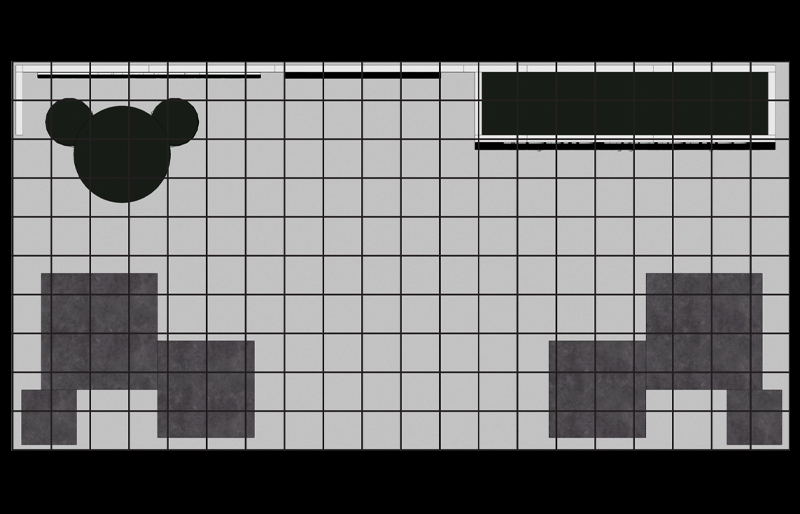 10' x 20' DesignLine Display w/ EdgeLit Product Pedestals (ID0525)