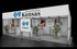 10' x 30' DesignLine Outdoor Exhibit w/ Enclosed Meeting Area and Reception Counter (ID0551)