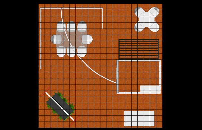 20' x 20' HaloLit Island Exhibit w/ Walk-In Storage and Meeting Areas (ID0568)