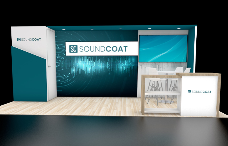 10' x 20' Scalable Backlit Display w/ Walk-In Storage and Presentation Area (ID0619)