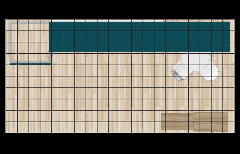 10' x 20' Scalable Backlit Display w/ Walk-In Storage and Presentation Area (ID0619)