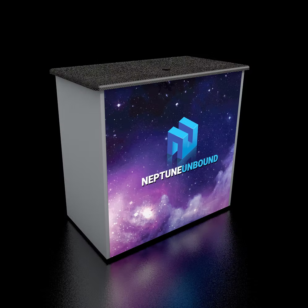40" Platinum BackLit Display Counter (AB0156N)