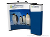 10' Instand Curved w/ Bump Out Magnetic Inkjet Pop-up w/ Endcaps (AB2004N)