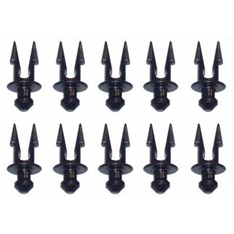 Hub Studs - Instand - Set of 10 Black (MCBS)