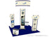 20' Double Sided Backlit Exhibit